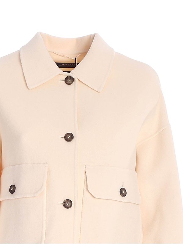 cream color jacket