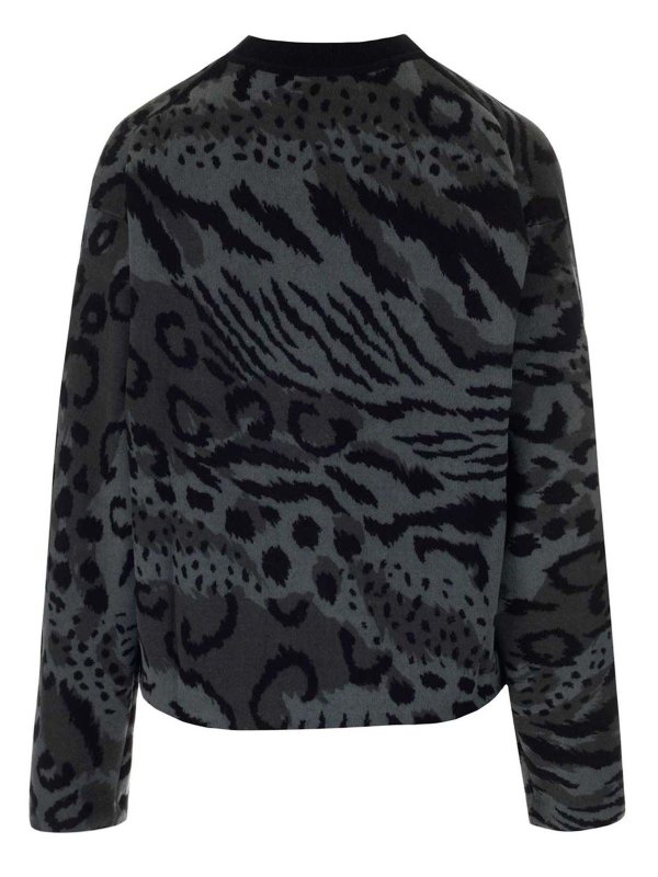 یقه گرد Kenzo - Cheetah Leopard sweater 