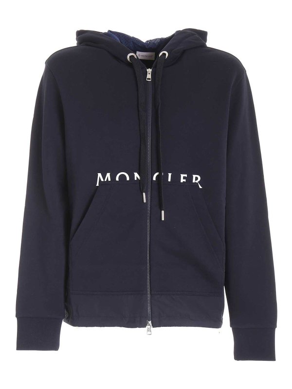 moncler sweatshirt blue