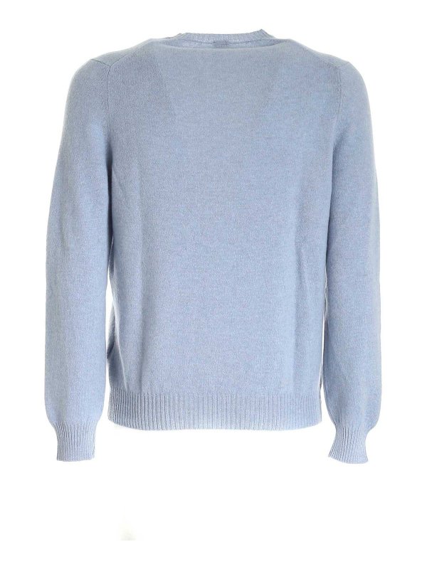light blue cashmere sweater