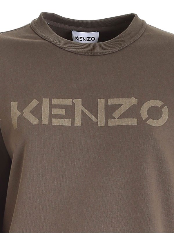 سویشرت Kenzo - Logo print sweatshirt in 