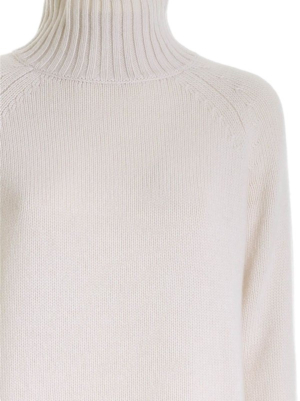 Turtlenecks & Polo necks Weekend Max Mara - Feriale turtleneck in ivory ...