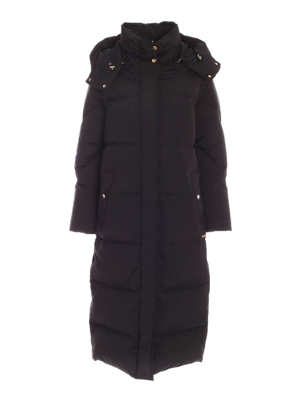 Padded coats Woolrich - Aurora down jacket in black - CFWWOU0579FRUT1148100