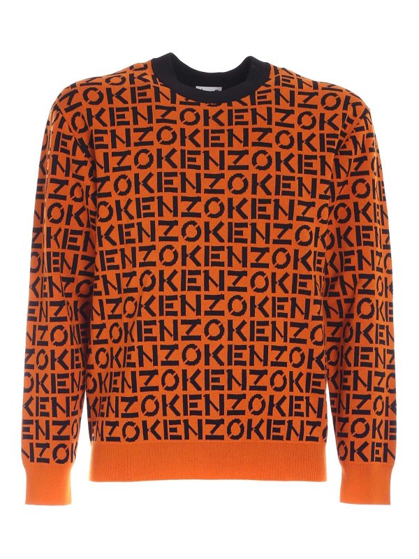 یقه گرد Kenzo - Monogram sweater in 