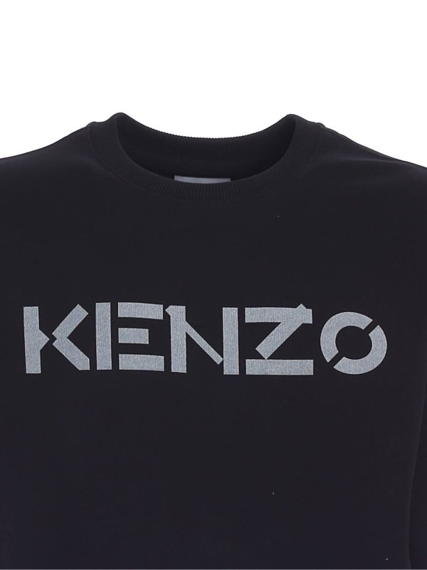 Kenzo Lettering Sweatshirt in Black