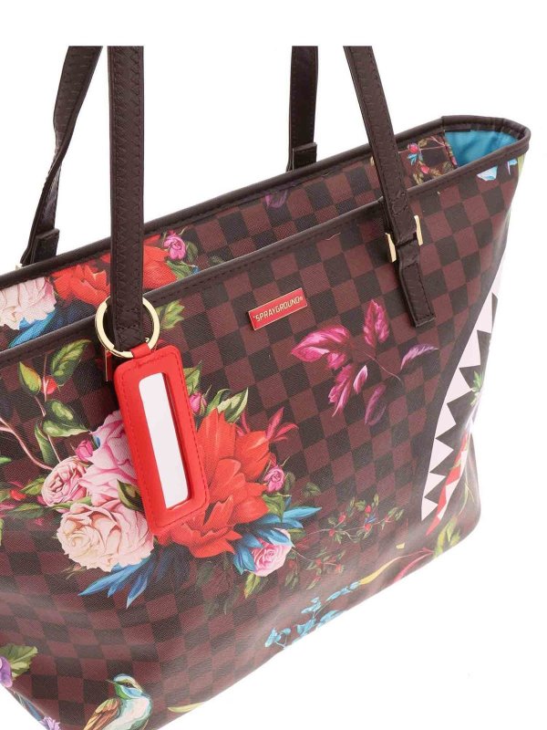 Totes bags Sprayground Garden Of Shark tote bag in brown 910T3923NSZ