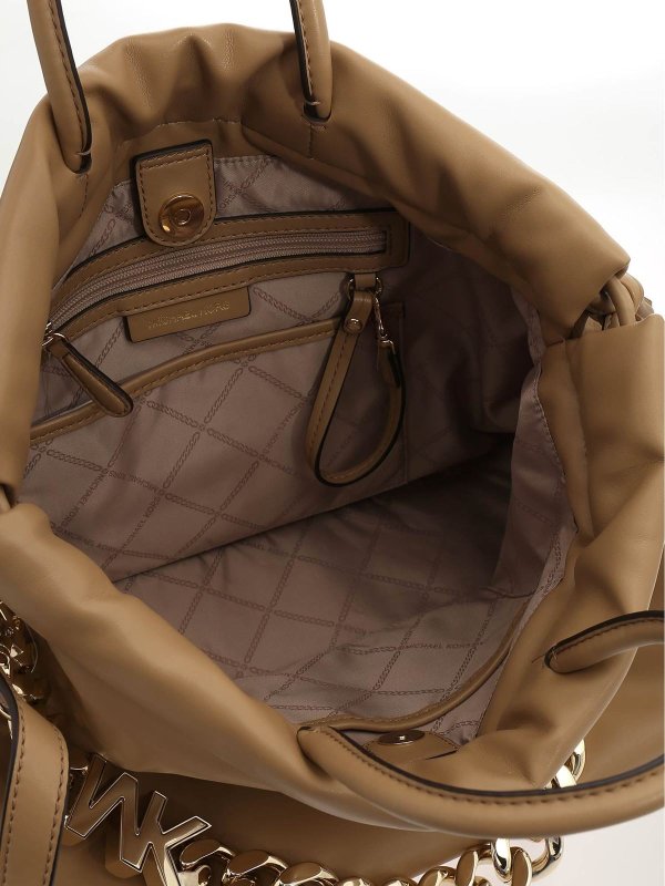 camel colored michael kors bag