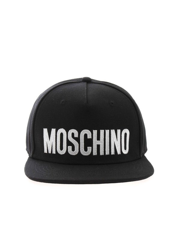 Hats & caps Moschino - Lettering baseball cap in black - 92058266555