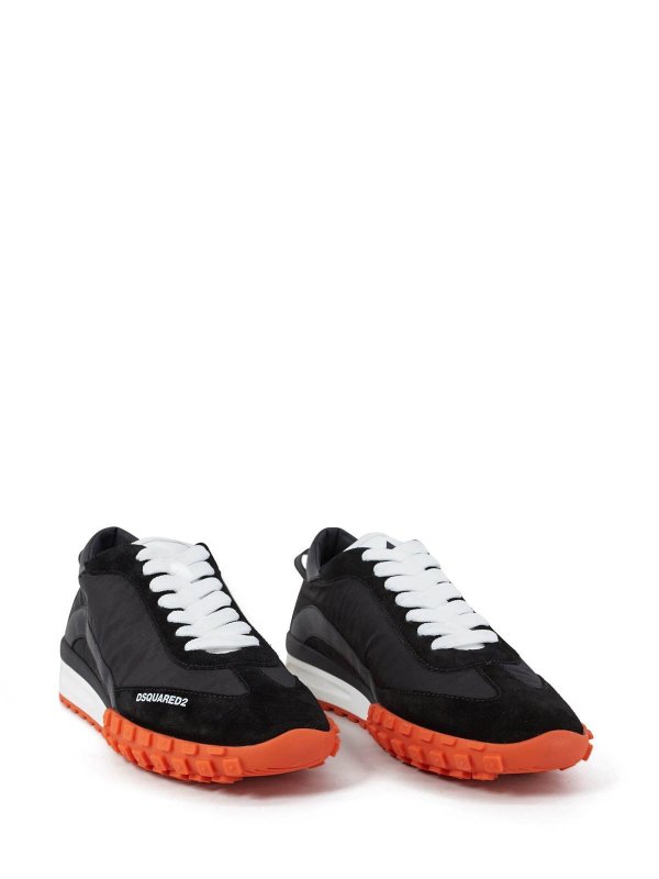 dsquared2 black trainers