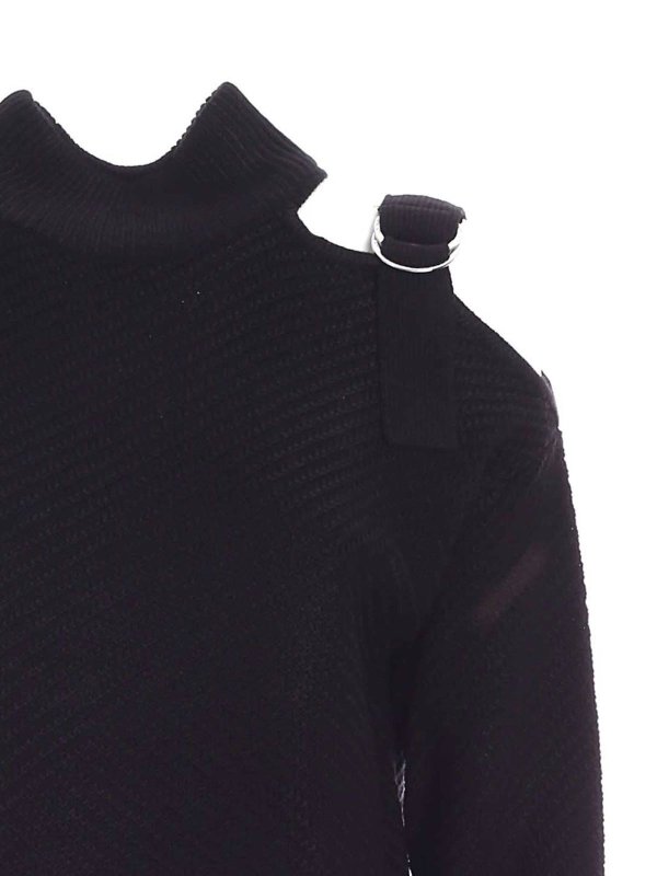 dkny cut out sweater