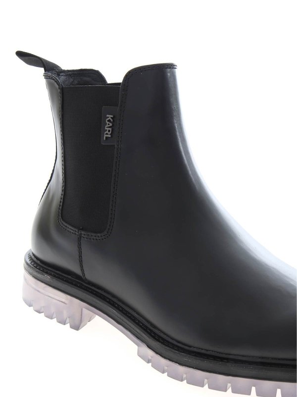 karl lagerfeld mens chelsea boots