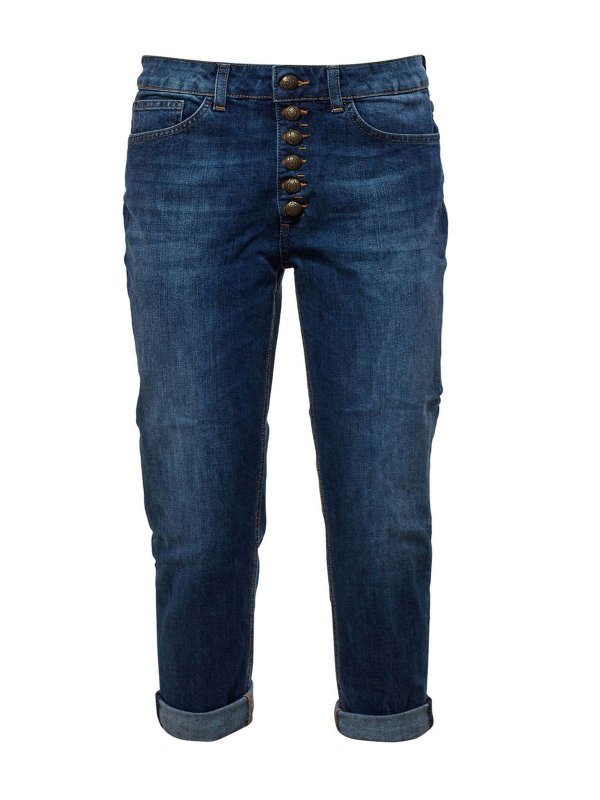 راسته Dondup - Koons gioiello jeans in blue - DP268BDDDS0257DBQ1