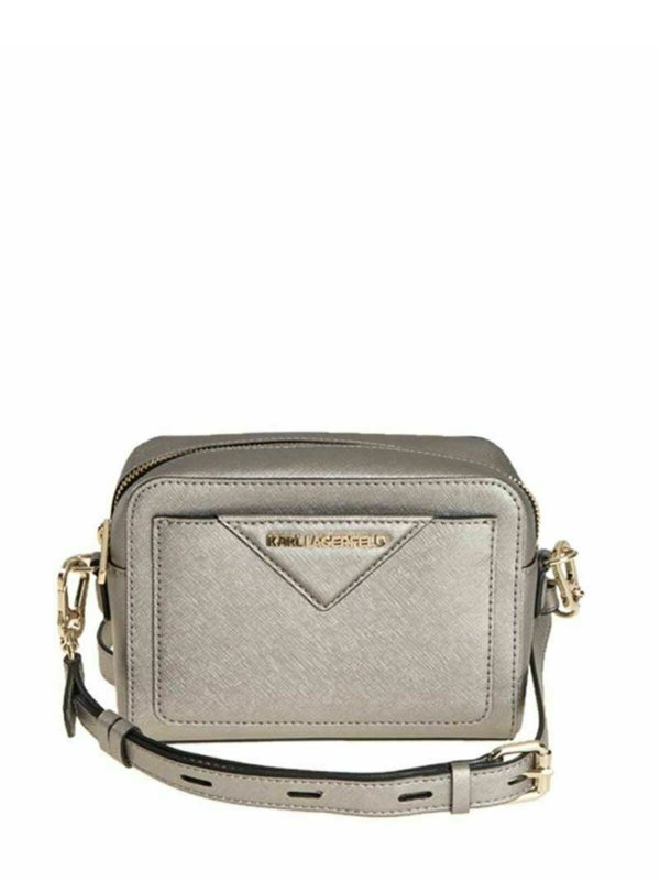 Cross body bags Karl Lagerfeld - Saffiano effect leather bag ...