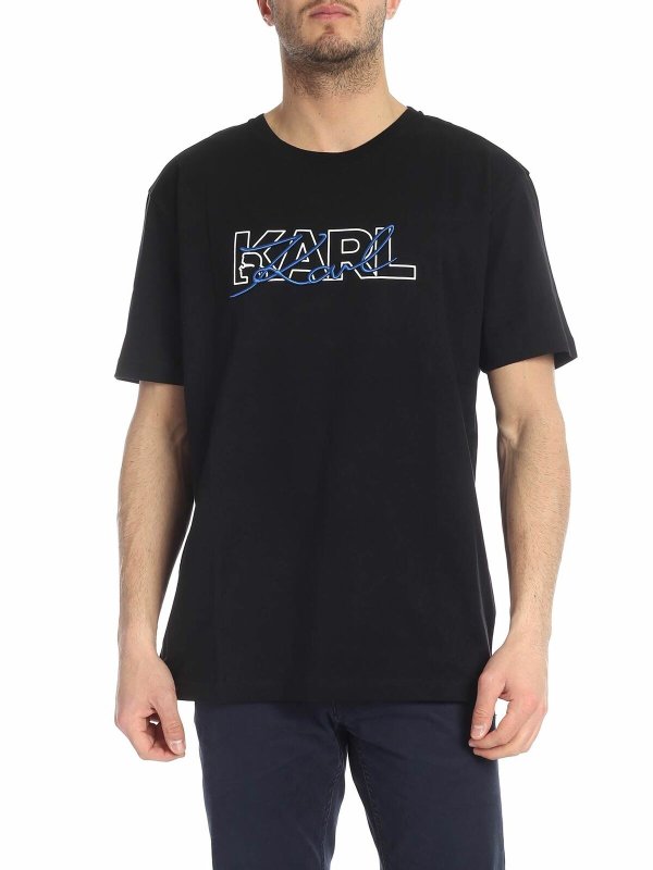 T-shirts Karl Lagerfeld - T-Shirt - Schwarz - 755042591240990 | iKRIX.com
