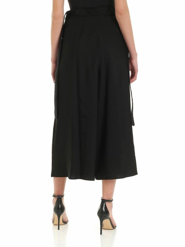 کژوال McQ Alexander Mcqueen - Hakana black pants with pleats -  578685ROF081000
