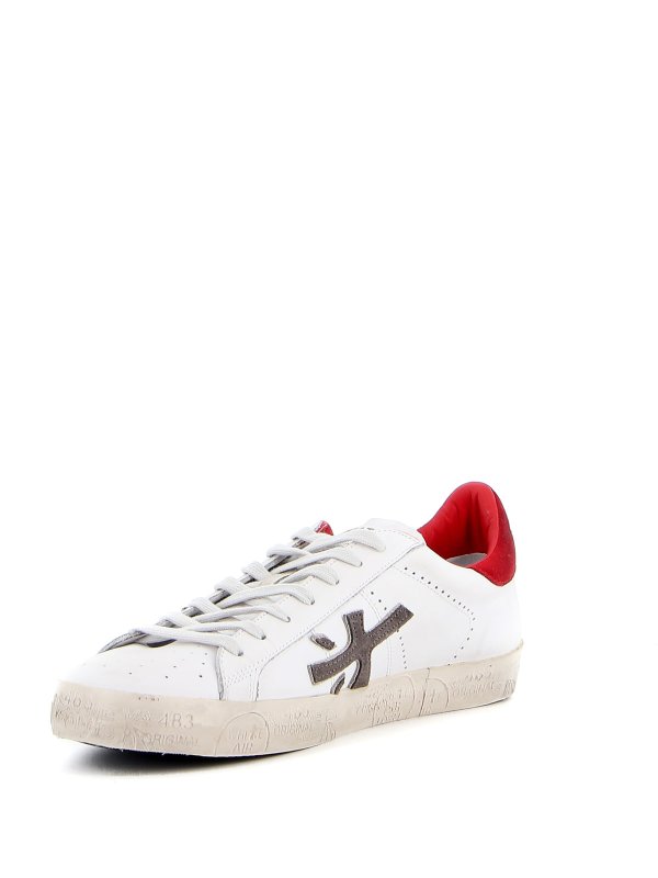 PREMIATA Sneakers Uomo Steven 4719 Bianca e Rossa - Steven 4719 - Taglia 41  : Amazon.it: Scarpe e borse