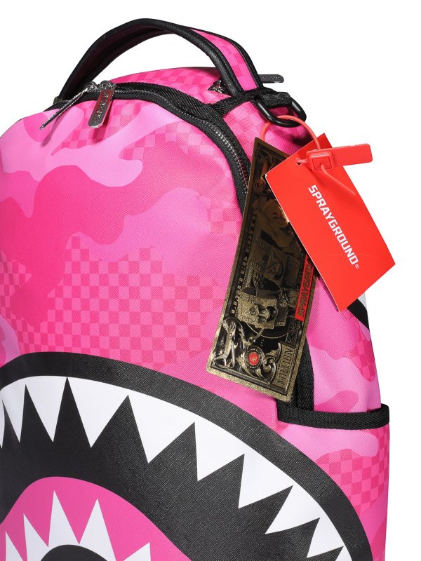 sprayground pink backpack