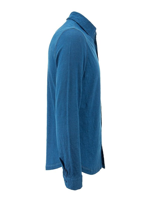 stretch linen shirt