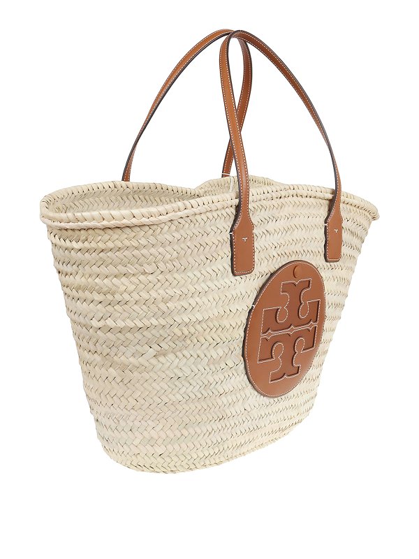 ella straw tote