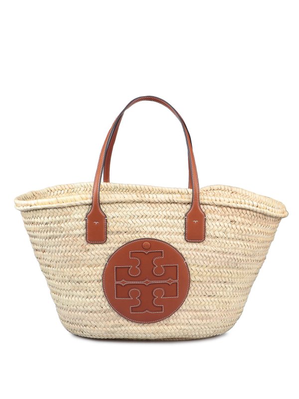 ella straw tote