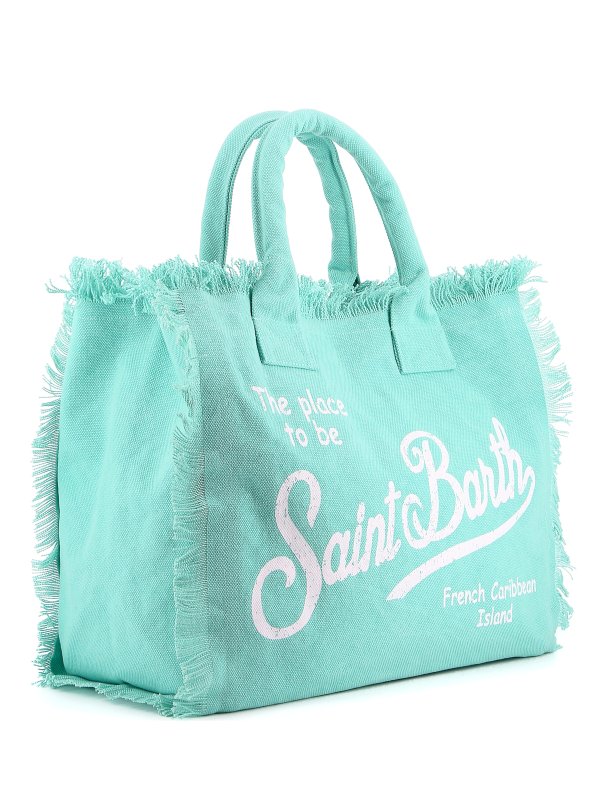 Totes bags Mc2 Saint Barth - Vanity natural canvas beach bag - VANI00156