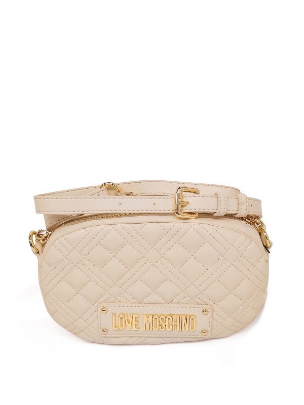 Love Moschino Quilted faux leather crossbody bag cross body bags JC4207PP0CKA0110