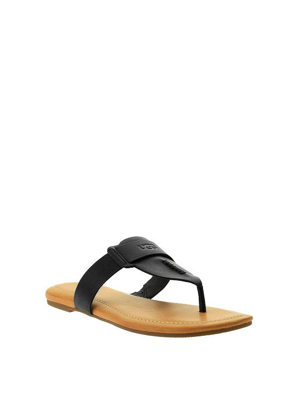 Sandals Ugg - Gaila thong sandals - 1119756WBLK | Shop online at iKRIX