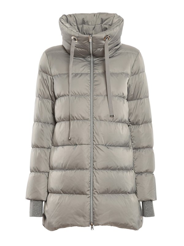 herno zipped padded jacket