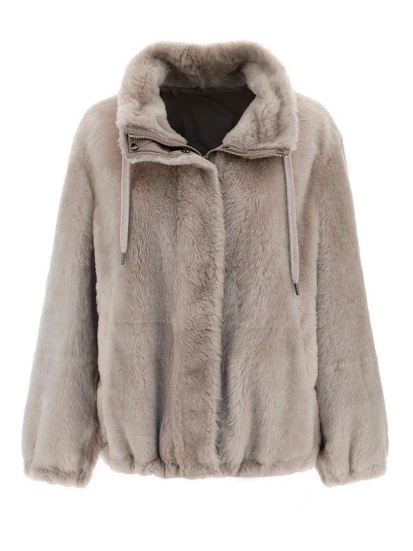 Fur & Shearling Coats Brunello Cucinelli - Sheepskin jacket ...