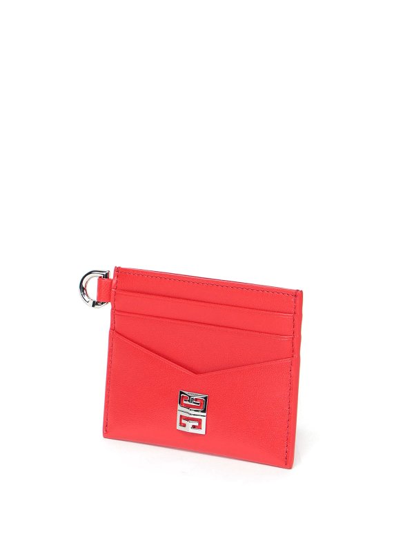 givenchy red wallet