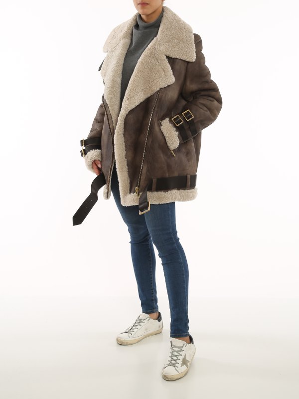 golden goose shearling jacket