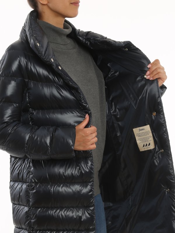 black puffer jacket