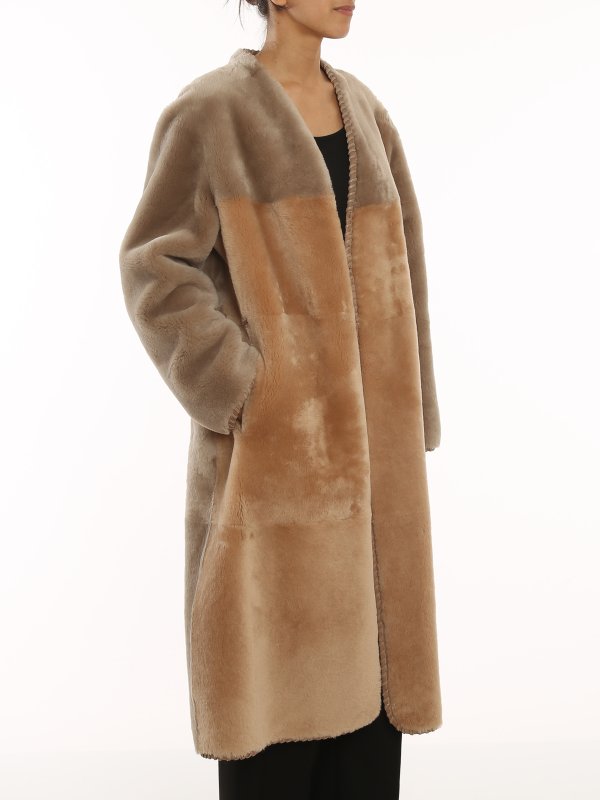 desa shearling coat