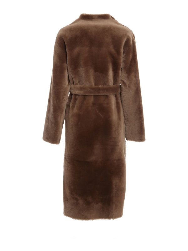 blancha shearling coat