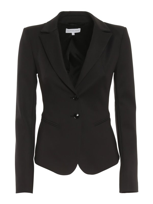 Blazers Patrizia Pepe - Crepe blazer - CSA112AQ39K103 | iKRIX.com