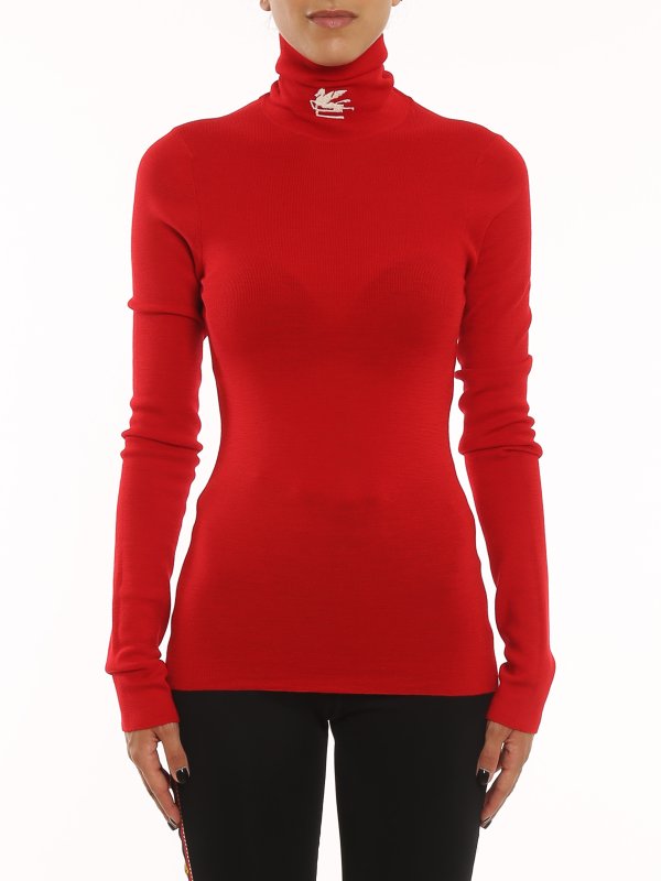یقه اسکی Etro - Pegaso logo turtleneck 