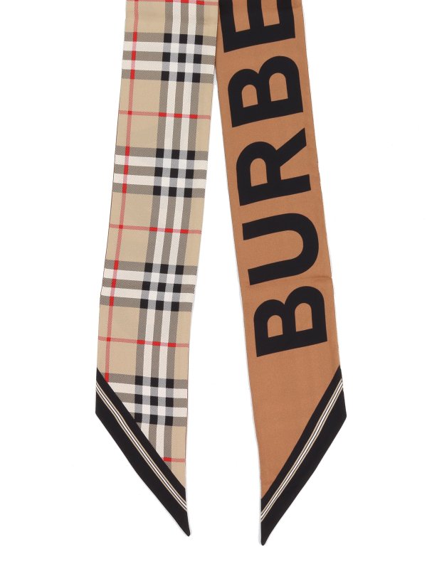 how to tie burberry scarf