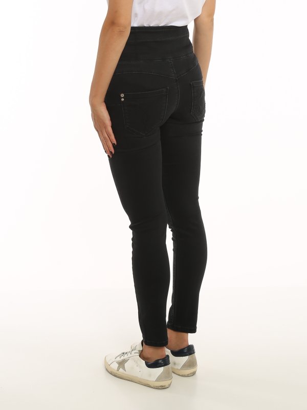 Patrizia Pepe - Side zip skinny jeans 