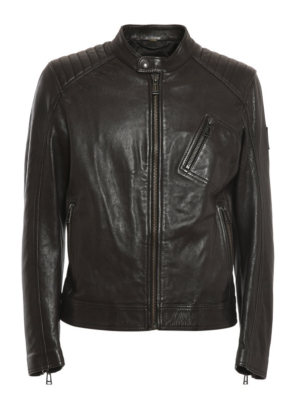 Leather jacket Belstaff - V Racer 2.0 leather biker jacket ...
