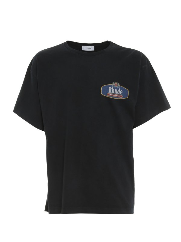 تی شرت Rhude - Logo printed T-shirt 