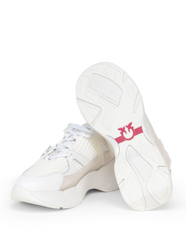 Pinko Fall Winter 21/22 rubino 2.0 sneakers in white - 1H20YXY7LHZ04