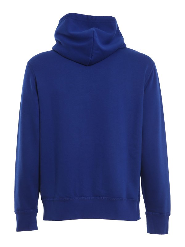 ralph lauren royal blue hoodie