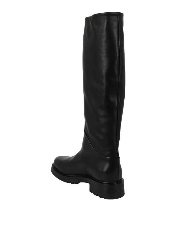 Boots Elena Iachi - Leather boots - A5002BLK | Shop online at iKRIX