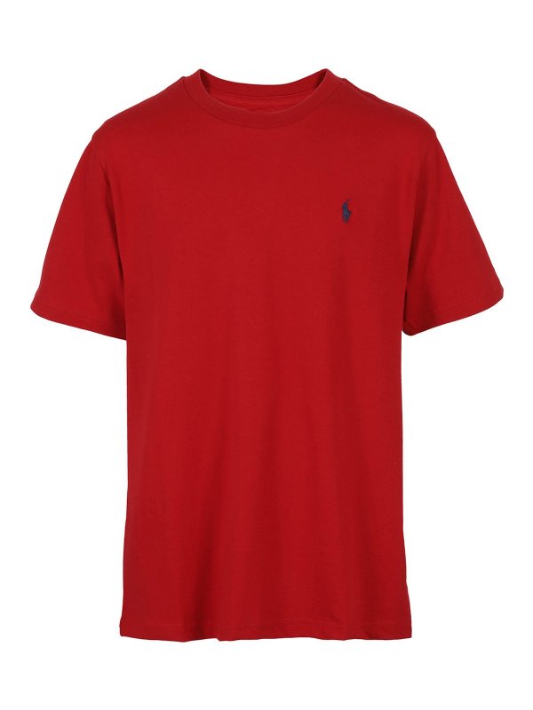 polo logo cotton jersey tee