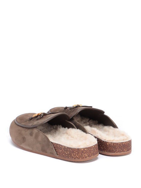 shoes with shearling