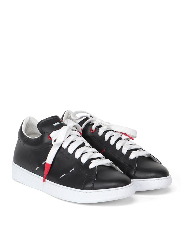 Trainers Kiton - Leather sneakers - USSN001X0218A020