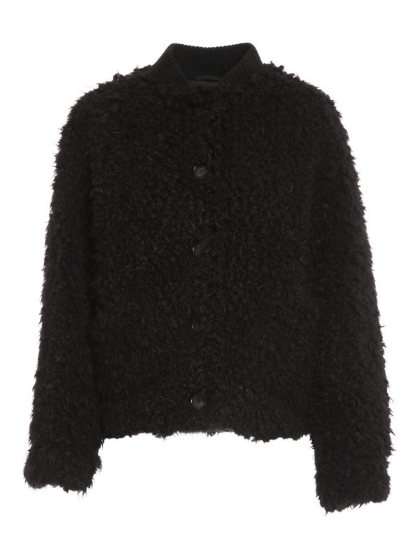 Bombers Vanessa Bruno - Presley fur effect bomber jacket - 1HVA30V03003999