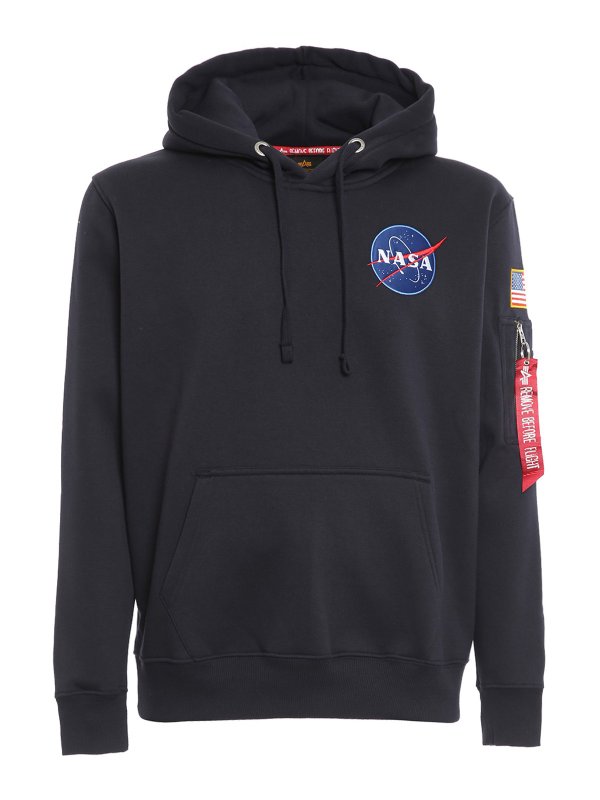 Sweatshirts & Sweaters Alpha Industries - Space Shuttle hoodie with ...