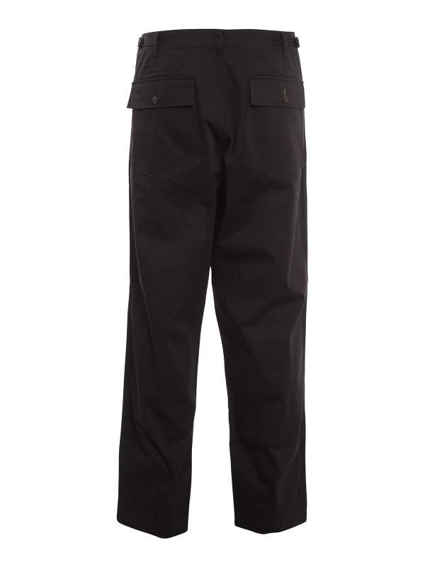 Casual trousers Universal Works - Fatigue twill pants - 00132BLACK