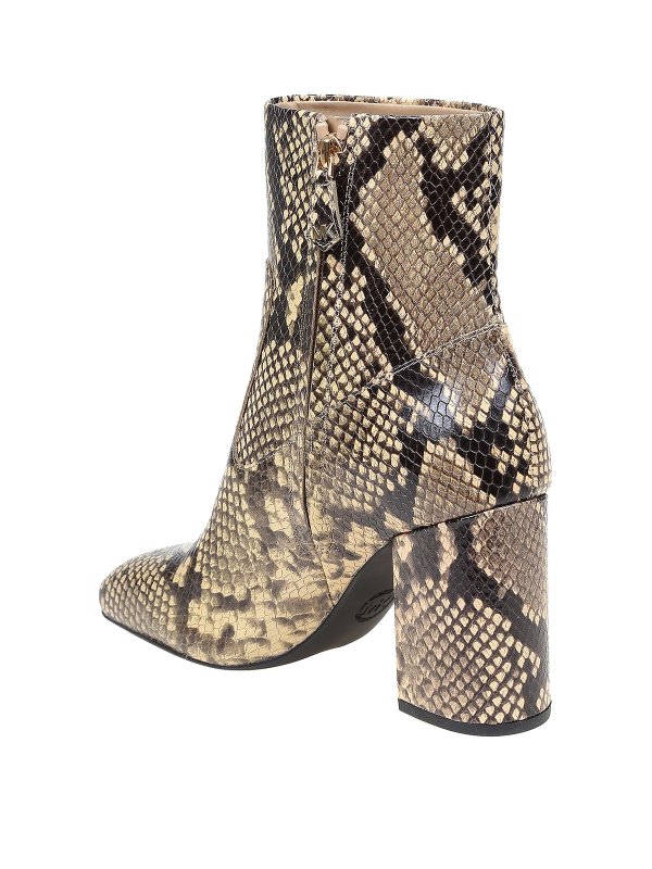 michael kors snakeskin ankle boots